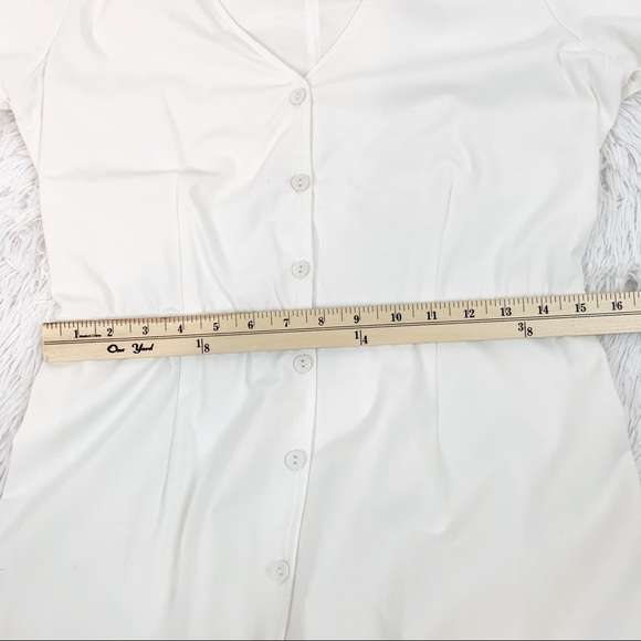 Sugarlips v neck button front Knit maxi dress - Picture 5 of 9